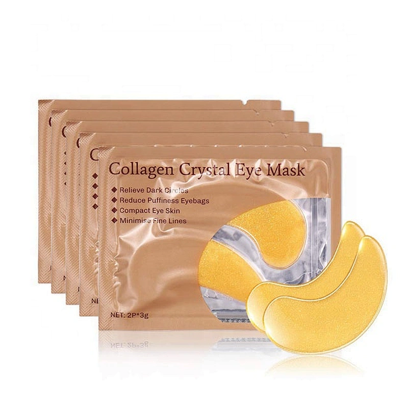 Wholesale Best Quality Nourishing Anti Wrinkle 24k Gold Collagen Crystal Eye Mask