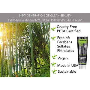 Wholesale High Quality Private Label Bamboo Purifying Activated Charcoal Mask