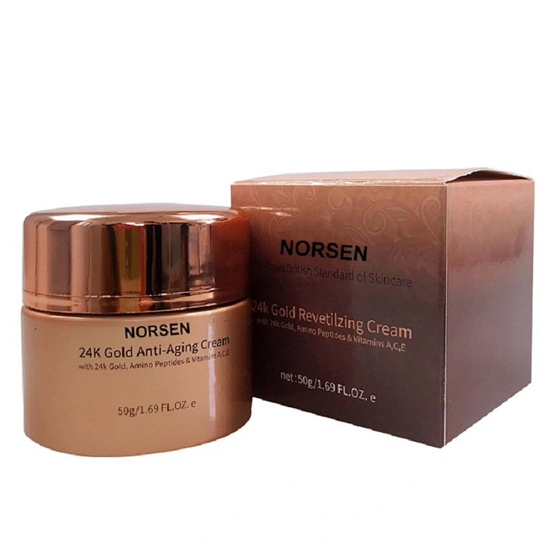 Natural Organic Skin Care Moisturizing whitening 24k Face Cream