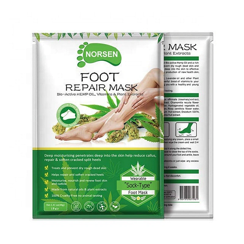 China factory low price sales excellent quality all natural  repair foot peel mask