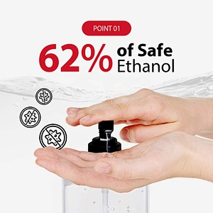 Hot Sales 500ml 75% Alcohol Fresh Water Hand Sanitizer Antibacterial Gel Kill 99.99% Of Germs
