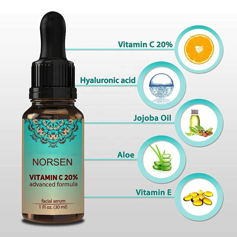 Norsen Cosmetic Factory Supply Private Label Anti Aging Anti Wrinkle Vitamin C Serum