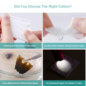 Cleansing Cotton Rounds Makeup Remover Sanitary Pads For Facial Cleansing