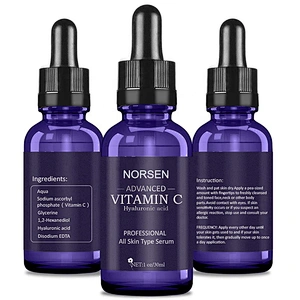 Factory Wholesale Private Label Anti Aging Moisturizing Vitamin C Serum