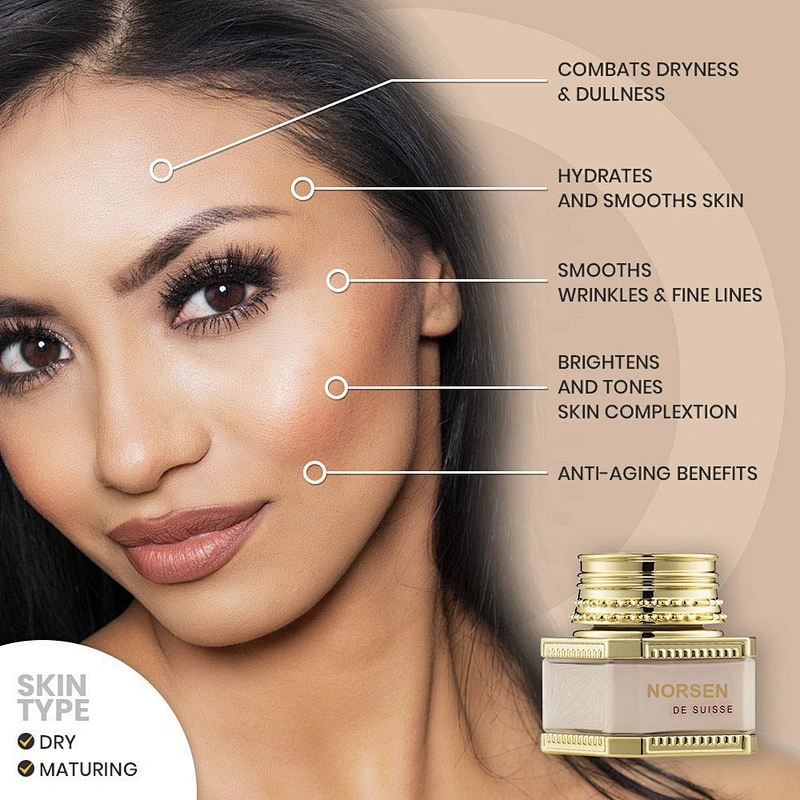 New Design Skin Care Product Moisturizing Anti Aging Caviar Face Cream