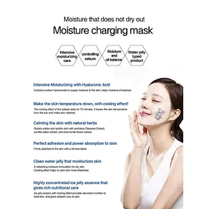 Wholesale anti aging anti wrinkle ice bear hyaluronic facial mask