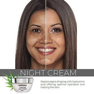 Most popular products organic hydrating night cream for anti aging