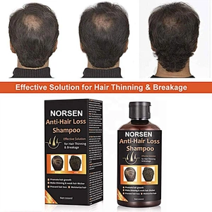 Natural Organic Plant Anti-Hair Loss Shampoo for Thinning Hair