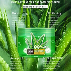 Wholesale100% Pure Natural Organic Aloe Vera Soothing Gel Bulk