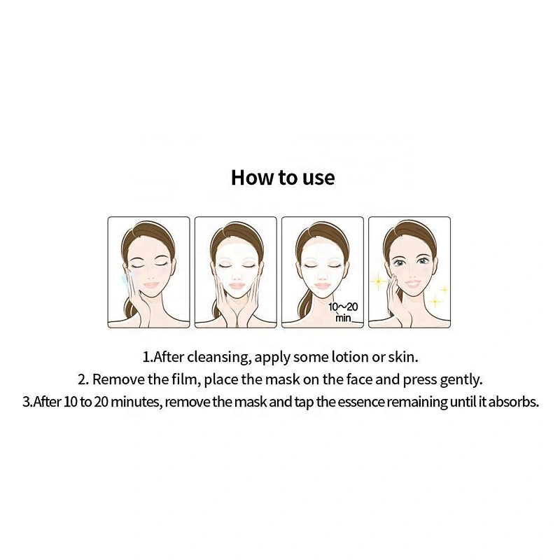 Hot Selling Whitening Moisturizing Green Tea Face Mask