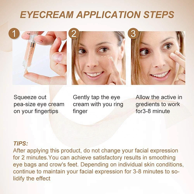 Hot Selling High Quality Private Label Anti aging Dark Circles Rapid Reduction Eye Cream