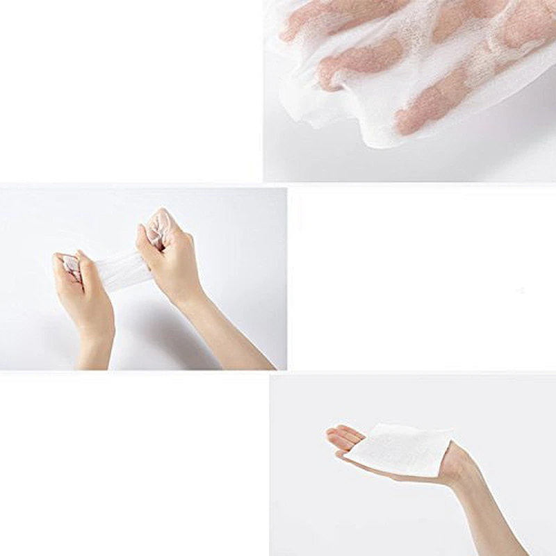 High Quality Custom Private Label Organic Disposable Soft Cotton Face Towel