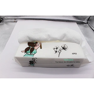 Hot Selling Private Label Pure Natural Non Woven Disposable Mite-Free Facial Towel