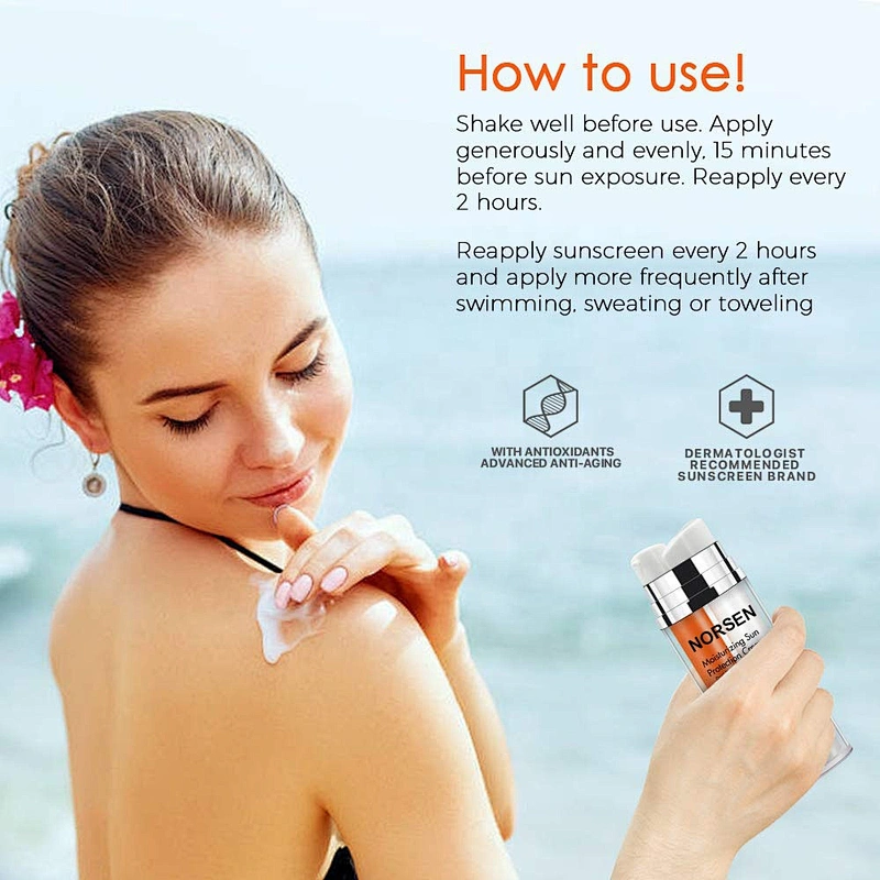 Wholesale Skin Care SPF50  SPF 30 Sun Protect Sunblock Delicate Skin Organic  Sunscreen Cream