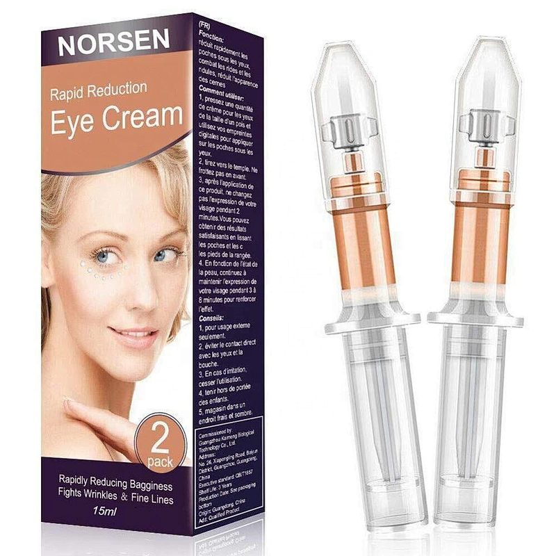 Hot Selling High Quality Private Label Anti aging Dark Circles Rapid Reduction Eye Cream