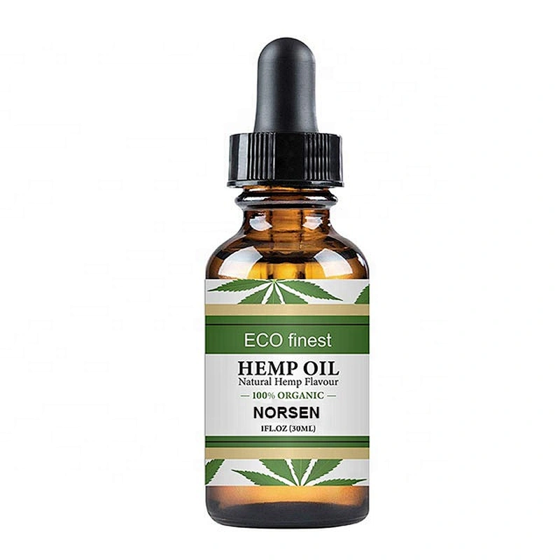 Private label 100% Natural Organic Hemp Seed Oil