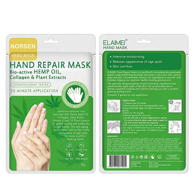 Whitening exfoliating hand repair film mask for make hand exquisite