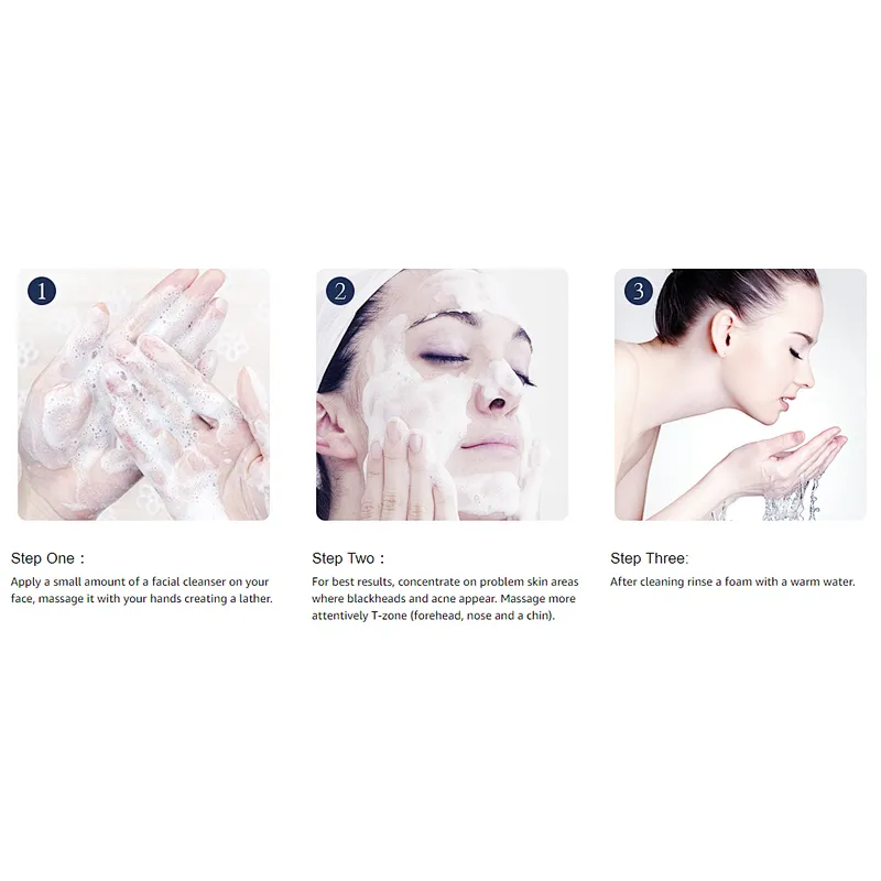 Hot Selling Face Care Moisturizing Facial Foam Cleanser