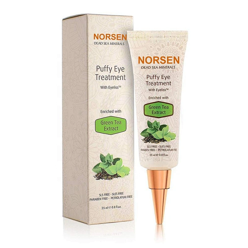 Private Label Natural Organic Anti Wrinkle Anti-aging Collagen Green Tea Eye Cream