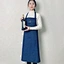 Apron Farmhouse Kitchen Sink Apron Cotton Leather Strap High Quality Food Processing LDPE Apron