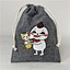 Mini Hemp Backpack Small Back Pack Hippie Bag Pack Hemp Grow Plant Flower Bag Hemp Produce Carbon Drawstring Bag