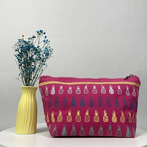 Canvas Cotton Lips Cosmetic Bag Pouch Eco Friendly Small Portable Cosmetic Bag Makeup SetsTravel Women Cosmetic Pouch Bag