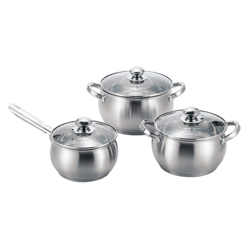 Stainless steel cookware set