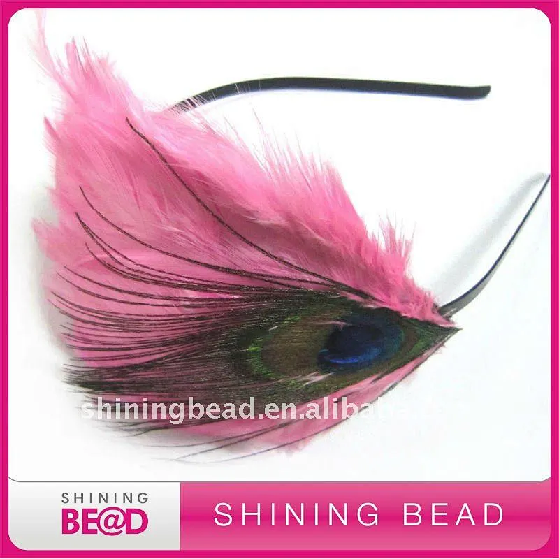feather fascinator headband