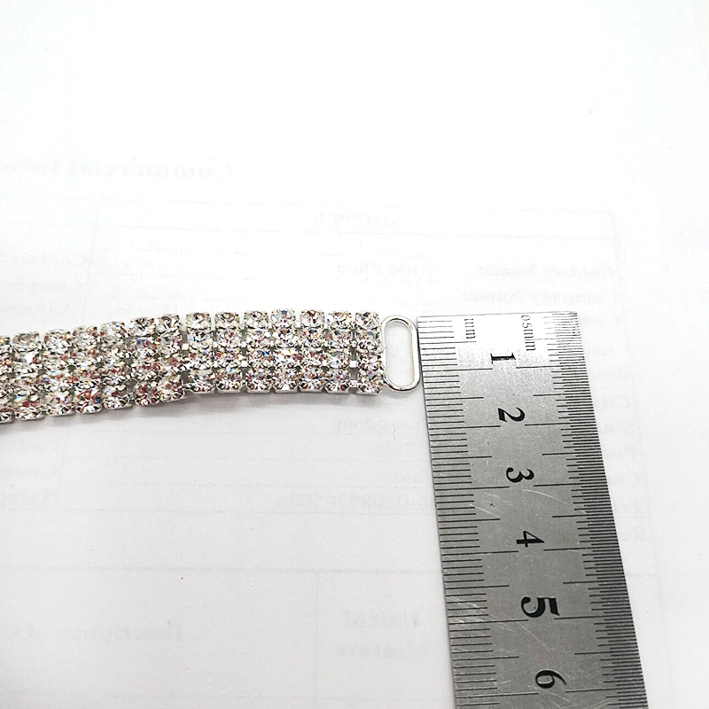 wholesale metal accessories crystal rhinestone bikini connectors