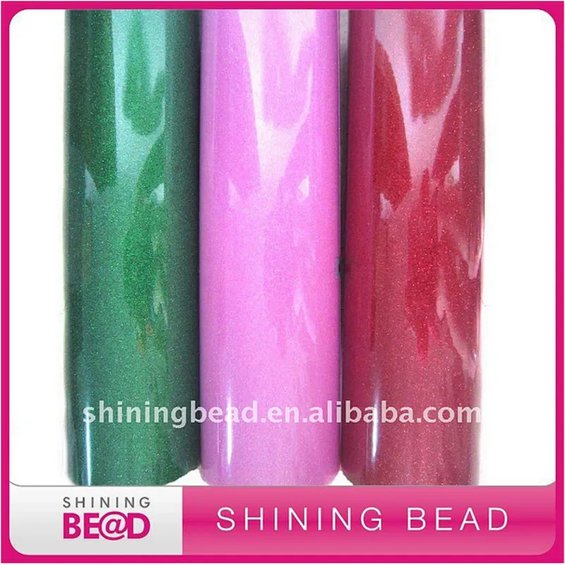 2017 korean heat transfer glitter vinyl