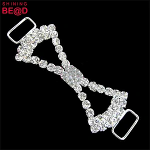 Wholesale Lady Decorative Crystal Rhinestone Bikini Connector For Swimwear Accessories