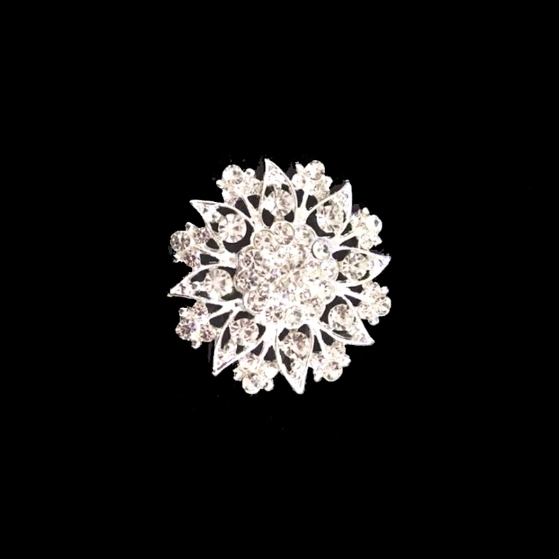 new idea crystal magnetic brooch Vintage Crystal Rhinestone Brooch For Wedding Party