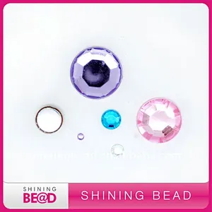 acrylic gems flat back