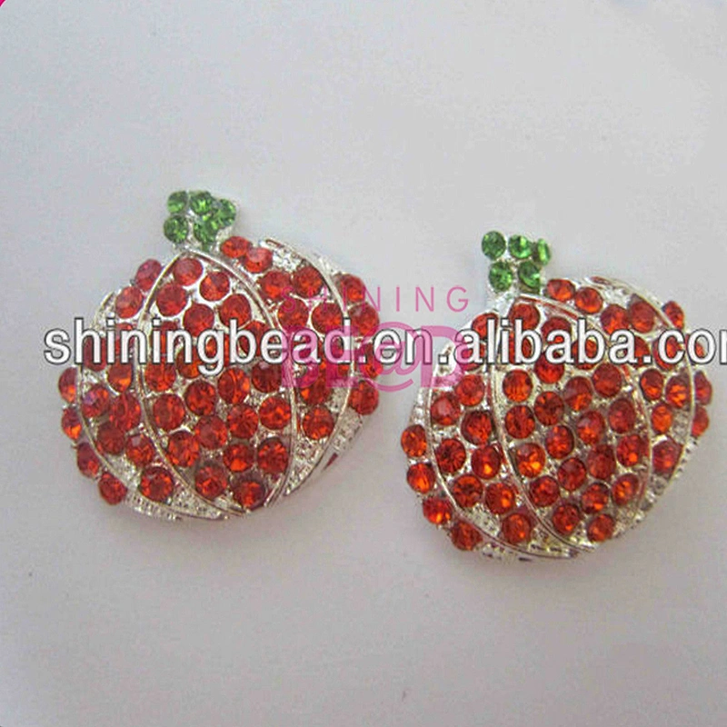 2019 Fashion Item Gift Christmas Candy Cane Rhinestone Brooch For Christmas Ornaments