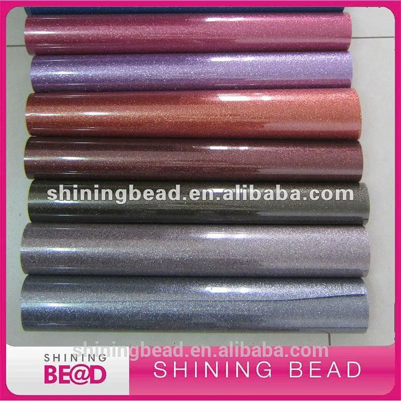 Excellent high quality glitter heat transfer vinyl wholesale