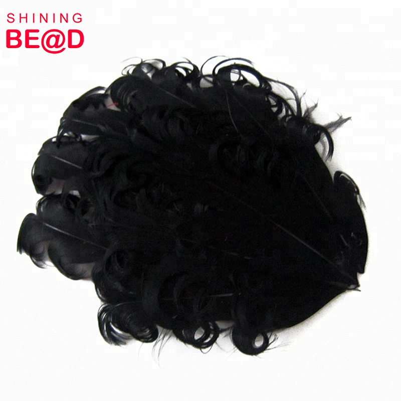Hot Sale Vintage Inspired Nagorie Curly Feather Pad Decoration