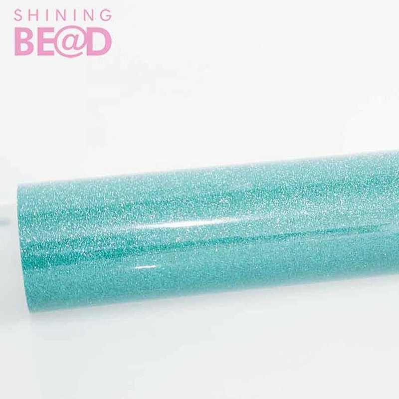 Custom Heat Transfer Vinyl Jade Pink Silver Film For T-shirt & Clothing Fabric