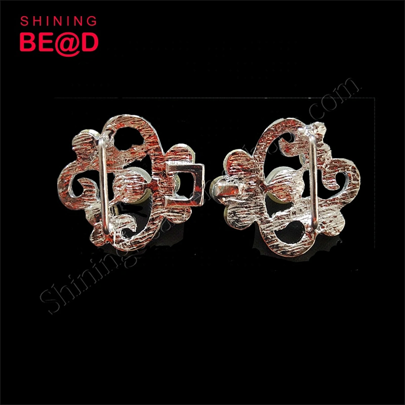 Fashionable Pearl Rhinestones Buckle For Wedding Invitation Or Dress Decoration,Rhinestone Buckle For Wedding Invitation Ribbon