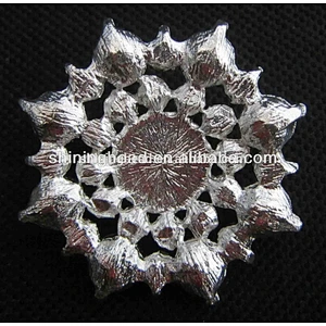 Flat Back Crystal Color Rhinestone Pearl Brooches Wedding Embellishment Crystal Brooch Flat Back
