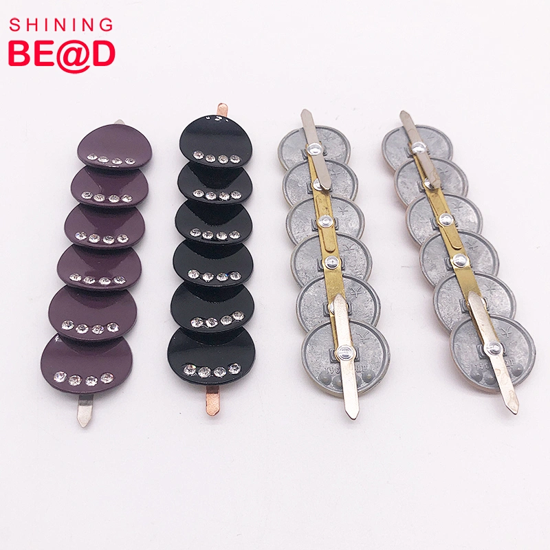 Wholesale customize personalize metal shoe buckles women shoes accessories