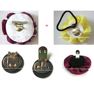 Alibaba 2016 new arrival promotional top sale fabric flower shoe clips/shoe flower
