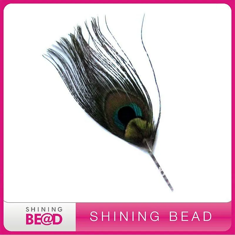 new design feather hair clip