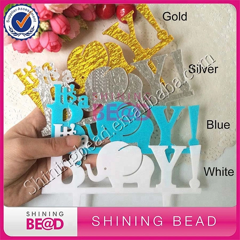 baby shower acrylic cake topper it's a boy it's a girl acrylic cake topper for baby shower