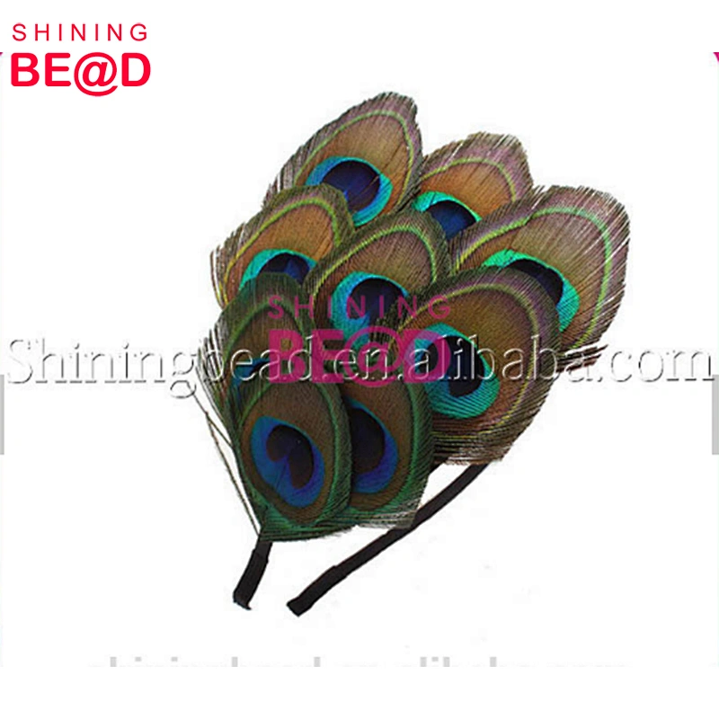 Best selling fashionable hair headband/feather pads
