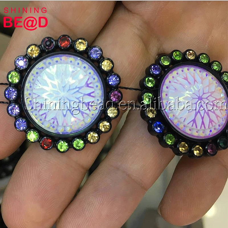 Wholesale DIY Colorful rhinestone trimming/Factory direct sale crystal rhinestone trimming for dress from China
