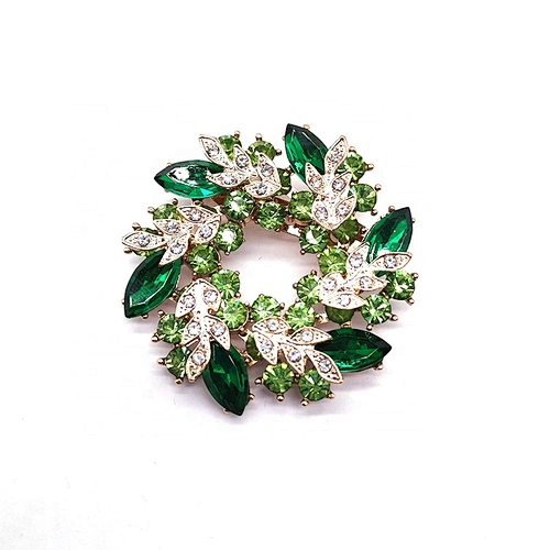 2020 green brooch manufacturer brooches women jewelry
