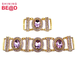 2020 Fashion Glass Rhinestone Connector Buckle For Bikini Decoration,Rhinestone Buckles For Dresses,Rhinestone Bikini Connectors
