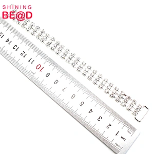 Sell 16.6cm Crystal Rhinestone Chain Buckle For Bikini Connector,Crystal Bikini Connectors,Rhinestone Buckles For Dresses