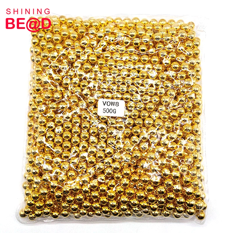 Wholesale High Quality 8mm Plastic Round Pearls Without Holes,Large Plastic Pearls,Plastic Pearls In Bulk