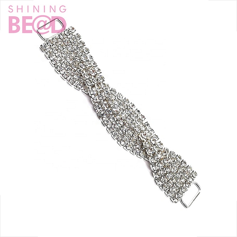 wholesale bikini jewels connector metal accessories crystal rhinestone connector bikini